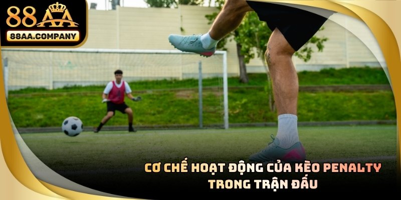 Giao diện KÈO PENALTY hiển thị odds khi trọng tài xác nhận phạt đền